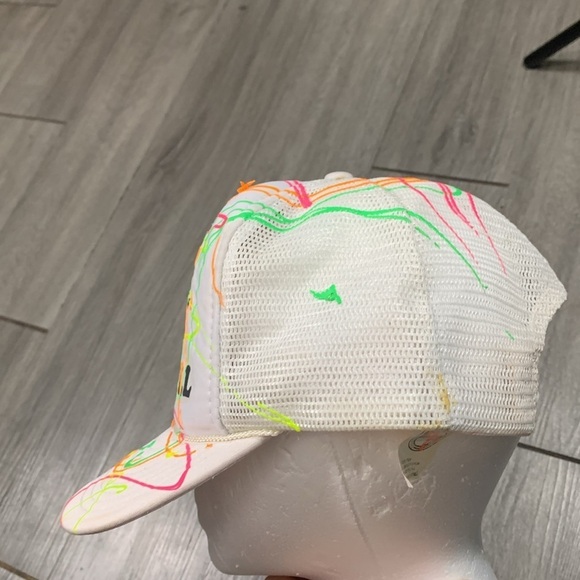 Mr.Bill “Oh No!” Saturday Night Liveght Live Vintage Neon 80’s Trucker Hat RARE - Picture 5 of 10